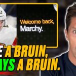 Boston’s Tribute To Brad Marchand Broke Every Bruins Fan's Heart