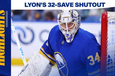 WATCH EVERY SAVE! | Alex Lyon Earns 32-Save Shutout Over Florida Panthers | Buffalo SAbres