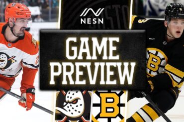 Boston Bruins vs. Anaheim Ducks | Game Preview | 10/23/2025