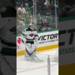 Well at least he tried. #GoalieGearSnob #MinnesotaWild #FilipGustavsson