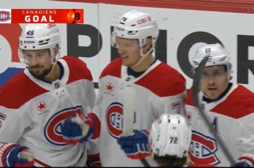 But des Canadiens (Alexandre Carrier) vs Red Wings - 9 octobre 2025