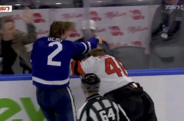 Benoit Fights Halonen (w/Joe Bowen)