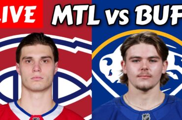 Buffalo Sabres vs. Montreal Canadiens | NHL Livestream (Live Reaction & Play-by-Play) - 10/20/25