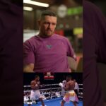 Oleksandr Usyk watches back Anthony Joshua's brutal KO against Francis Ngannou #shorts