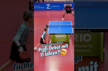 Bundesliga-Debüt für 11-jährigen Tischtennisspieler | Sportschau