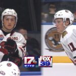 Rookie wingers Lardis and Moore along with veteran center Brett Seney form a winning combination for