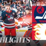 Winnipeg Jets vs. Calgary Flames - Game Highlights