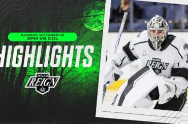 Oct. 19th Highlights: ONT 3, COL 2