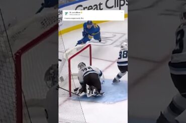 Philip Broberg had a few tricks up his sleeve on this one 🪄 #nhl #blues