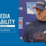 NYR vs MIN: Mike Sullivan Pregame Media Availability | Oct. 20, 2025