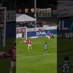 Juhani Pikkarainen självmål (Degerfors IF mot Halmstads BK i Allsvenskan i Sverige) (#Shorts)