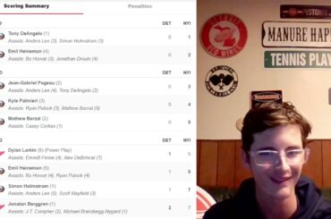 Red Wings Vs Islanders Game Recap