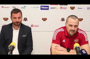 ChL 2020/21: Dukla - Sokolov 2:3 pr., trenéři