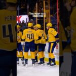 Woody to Fil for a CRAZY connection 🤯 #nhl #predsnhl