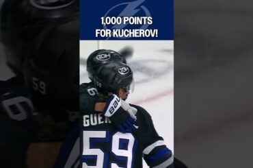 🚨 Kucherov Hits 1,000 NHL Points! 🥳