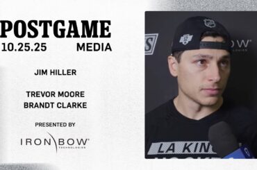 MEDIA: Trevor Moore, Brandt Clarke, and Jim Hiller | Postgame in Nashville