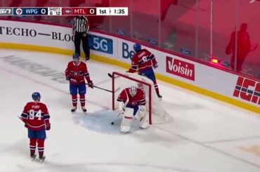 Paul Stastny 1-0 Goal Jets Vs Canadiens April 30, 2021