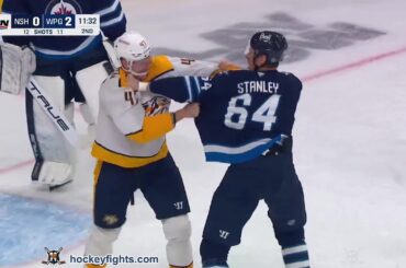 Michael McCarron vs Logan Stanley Oct 18, 2025
