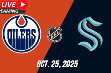 🏒 NHL LIVE! Seattle Kraken vs Edmonton Oilers | Full Game | October 25, 2026
