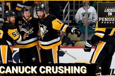 The Penguins CRUSH the Canucks in a statement win!