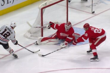 Bernier robs DeBrincat twice