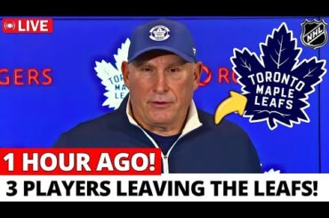 🚨 BREAKING NEWS! LEAFS LOSING 3 PLAYERS? SEE WHO’S LEAVING! TORONTO MAPLE LEAFS NEWS