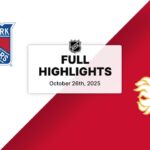 NHL Highlights | Rangers vs. Flames | October 26, 2025
