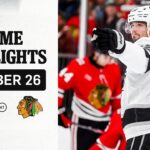 HIGHLIGHTS: LA Kings at Chicago Blackhawks | NHL Highlights