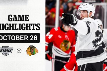 HIGHLIGHTS: LA Kings at Chicago Blackhawks | NHL Highlights