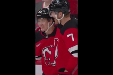 Jesper Bratt with a Short Goal vs. Edmonton Oilers