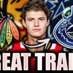 PATRIK ALLVIN MAKES A GREAT TRADE: LUKAS REICHEL TO THE VANCOUVER CANUCKS FOR A 4TH ROUND PICK