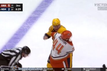 Ross Johnston vs Michael McCarron Oct 21, 2025