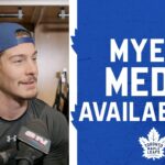 Philippe Myers | Pre Game @ Buffalo Sabres | October 24, 2025