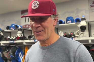 Jared Bednar talks power play, expectations, Solovyov