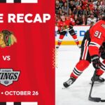 Blackhawks vs. Kings Game Highlights | 10.26.25
