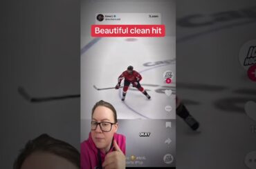 Clean Hit on Filip Chytil by Tom Wilson