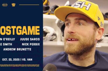 O’Reilly, Saros, Smith, Perbix & Brunette - Postgame: Oct. 23, 2025