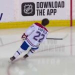 Cole Caufield takes his solo laps before his NHL debut