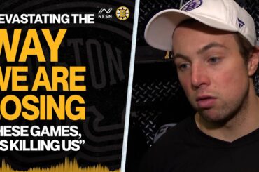 Charlie McAvoy Shares Frustrations After Bruins 6th Straight Loss