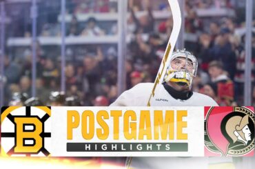 CONDENSED GAME: Boston Bruins vs. Ottawa Senators - 10/27/2025