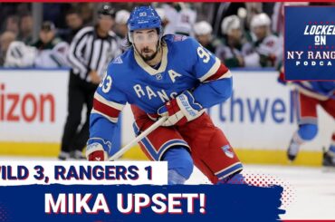 Mika Zibanejad gets TESTY after Rangers lose to Wild!! Call up Brett Berard from Hartford!!