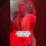 Nate Schmidt and BigCeaz celebrating back to back championships #stanleycup #nhlhistory #NHL