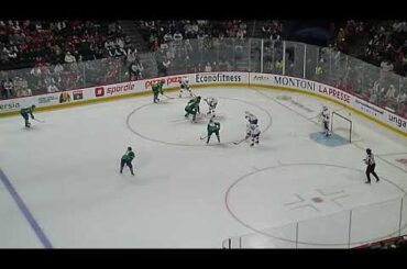 Vitali Kravtsov of the Abbotsford Canucks scores vs. the Laval Rocket 10/18/25