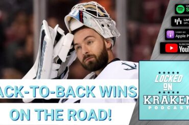 Seattle Kraken slay the Buffalo Sabres 7-4, goaltender Chris Driedger gets back-to-back wins.