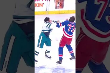 HEAVYWEIGHT hockey bout 🥊🏒 #shorts