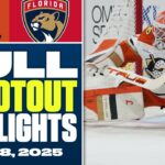 Anaheim Ducks at Florida Panthers | FULL Shootout Highlights - October 28, 2025