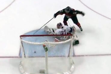 Huberdeau beats Halak for nasty shootout goal