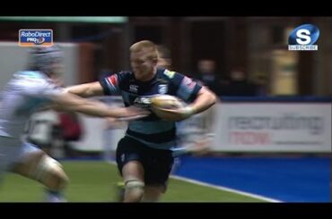 Cardiff Blues v Glasgow Warriors -  First Half Highlights 15th February 2014