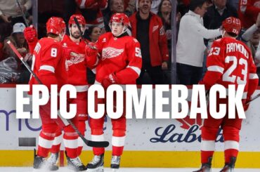 Red Wings on Fire: Detroit’s Surge Continues 🔥#313 #hockeytown #nhl #detroitsports