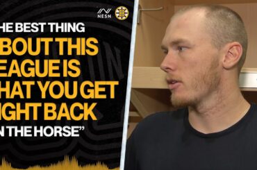 Morgan Geekie Is Speechless After Bruins 7-2 Loss